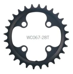 FSA 64mm ø 28 Zähne WC067 Für Brose E-Bikes Mit 2 Kettenblätter (für 38 Zähne)