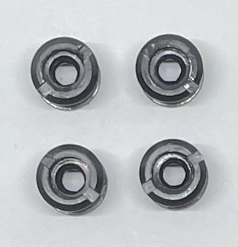 FSA Kettenblattschrauben-Set Imbus 4x Mutter 4x Schraube Für 1 Kettenblatt Ohne Kettenschutz – Bild 2