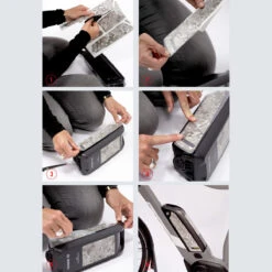 FAHRER Reflective Battery Kit - Reflektierendes Aufkleber-Set Für Bosch PowerPack -Fahrradverkauf fahrer reflective battery kit reflektierendes aufkleber set bosch powerpack montage anleitung